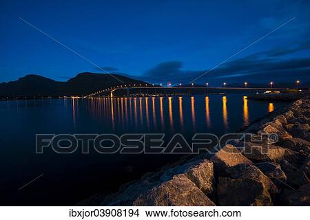 "Sortland Bridge, Sortland, Langoya, Vesteralen, Norway, Europe" View Large Photo Image Picture - "Sortland Bridge, Sortland, Langoya, Vesteralen, Norway, Europe". Fotosearch
