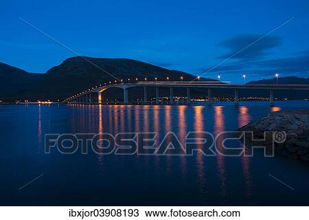 "Sortland Bridge, Sortland, Langoya, Vesteralen, Norway, Europe" View Large Photo Image Stock Image - "Sortland Bridge, Sortland, Langoya, Vesteralen, Norway, Europe". Fotosearch