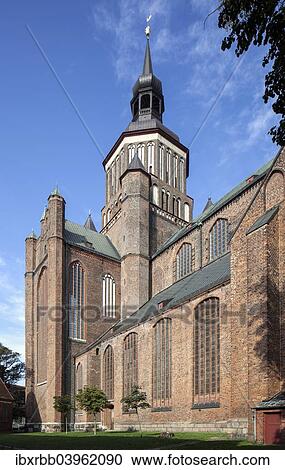 "St. Mary's Church from 1298, old town, Stralsund, Mecklenburg-Western Pomerania, Germany, Europe" View Large Photo Image Stock Image - "St. Mary's Church from 1298, old town, Stralsund, Mecklenburg-Western Pomerania, Germany, Europe". Fotosearch