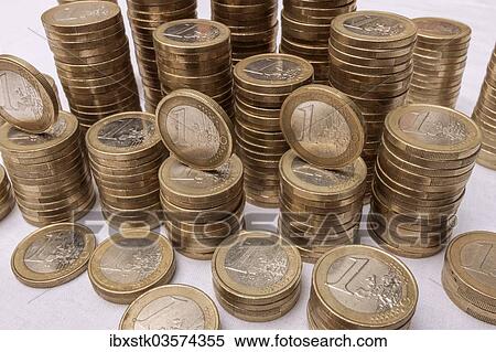 "Stacks of euro coins, Germany, Europe" View Large Photo Image Stock Photography - "Stacks of euro coins, Germany, Europe". Fotosearch