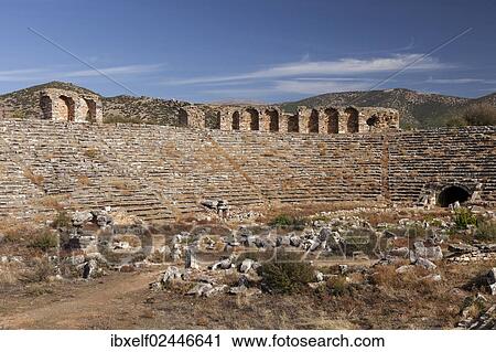 "Stadium of the ancient city of Aphrodisias, current city of Geyre, Turkey, Asia" View Large Photo Image Stock Image - "Stadium of the ancient city of Aphrodisias, current city of Geyre, Turkey, Asia". Fotosearch