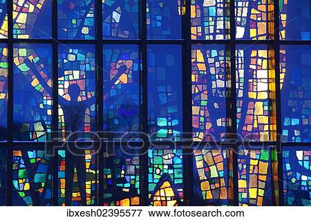 "Stained window of the Arctic Cathedral, Tromso, Norway, Europe" View Large Photo Image Stock Photo - "Stained window of the Arctic Cathedral, Tromso, Norway, Europe". Fotosearch