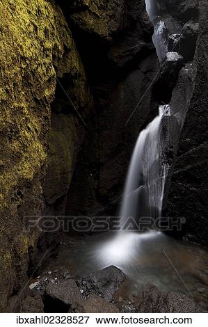 "Stakkholtsgja waterfall, Porsmoerk, South Iceland, Iceland, Europe" View Large Photo Image Stock Photo - "Stakkholtsgja waterfall, Porsmoerk, South Iceland, Iceland, Europe". Fotosearch