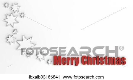 "Stars and the words """"Merry Christmas"""", 3D illustration" View Large Photo Image Stock Image - "Stars and the words """"Merry Christmas"""", 3D illustration". Fotosearch