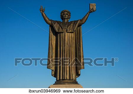 "Statue of Francysk Skaryna in front of the National Library of Belarus, Minsk, Belarus, Europe" View Large Photo Image Stock Photo - "Statue of Francysk Skaryna in front of the National Library of Belarus, Minsk, Belarus, Europe". Fotosearch