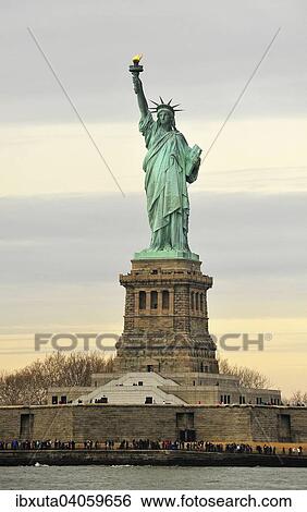 "Statue of Liberty, Liberty Island, New York City, New York, United States, North America" View Large Photo Image Stock Photograph - "Statue of Liberty, Liberty Island, New York City, New York, United States, North America". Fotosearch