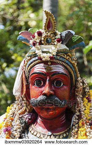 "Statue of the god Madurai Veeran, Mandavi, Tamil Nadu, India, Asia" View Large Photo Image Picture - "Statue of the god Madurai Veeran, Mandavi, Tamil Nadu, India, Asia". Fotosearch