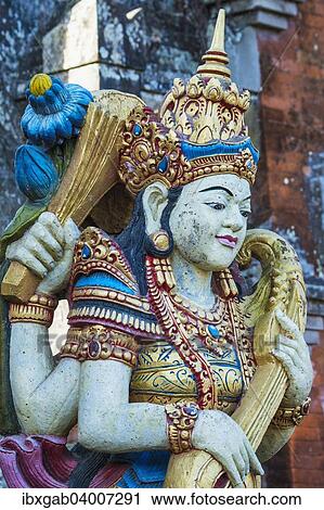 Stock Image - "Statue, Pura Ulun Danu Batur Temple, Bali, Indonesia, Asia". Fotosearch