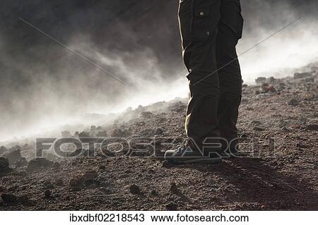 "Steam coming from the Gooahraun, Godahraun lava field, legs and trekking boots, solfatars on the Fimmvoerouhals volcano, hiking trail to the Fimmvoerouhals, Fimmvoerduhals plateau, Suourland, Sudurland, Southern Iceland, Europe" View Large Photo Image Stock Image - "Steam coming from the Gooahraun, Godahraun lava field, legs and trekking boots, solfatars on the Fimmvoerouhals volcano, hiking trail to the Fimmvoerouhals, Fimmvoerduhals plateau, Suourland, Sudurland, Southern Iceland, Europe". Fotosearch