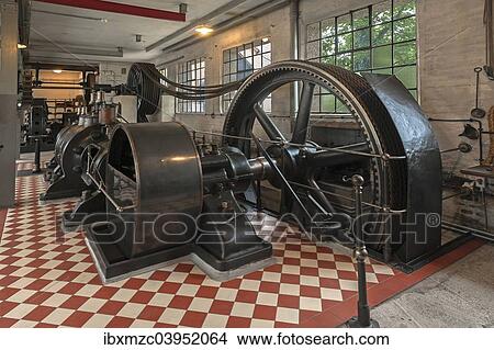 "Steam engine, from 1903 to 1985 in a Lauf wood factory, today Museum of Industry, Lauf an der Pegnitz, Middle Franconia, Bavaria, Germany, Europe" View Large Photo Image Picture - "Steam engine, from 1903 to 1985 in a Lauf wood factory, today Museum of Industry, Lauf an der Pegnitz, Middle Franconia, Bavaria, Germany, Europe". Fotosearch