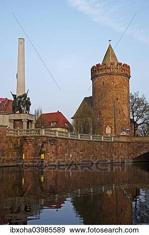 "Steintorturm tower in Brandenburg an der Havel, Brandenburg, Germany, Europe" View Large Photo Image Stock Photo - "Steintorturm tower in Brandenburg an der Havel, Brandenburg, Germany, Europe". Fotosearch