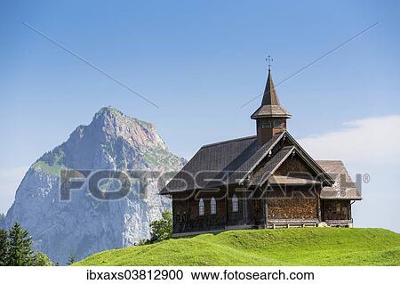 "Stoos-Kirche church in front of Grosser Mythen mountain, Stoos, Morschach, canton of Schwyz, Switzerland, Europe" View Large Photo Image Stock Image - "Stoos-Kirche church in front of Grosser Mythen mountain, Stoos, Morschach, canton of Schwyz, Switzerland, Europe". Fotosearch