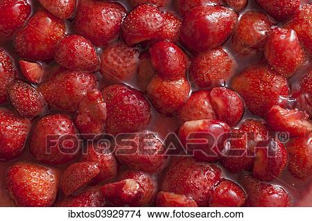 Strawberry cake View Large Photo Image Picture - Strawberry cake. Fotosearch