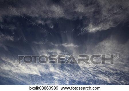 "Streaks of clouds, Germany, Europe" View Large Photo Image Stock Photo - "Streaks of clouds, Germany, Europe". Fotosearch