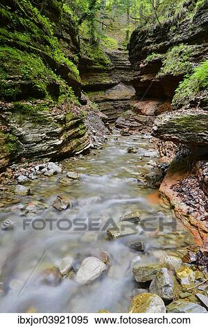 "Stream of the Taugl river, gorge, Bad Vigaun, Hallein District, Salzburg, Austria, Europe" View Large Photo Image Stock Photography - "Stream of the Taugl river, gorge, Bad Vigaun, Hallein District, Salzburg, Austria, Europe". Fotosearch