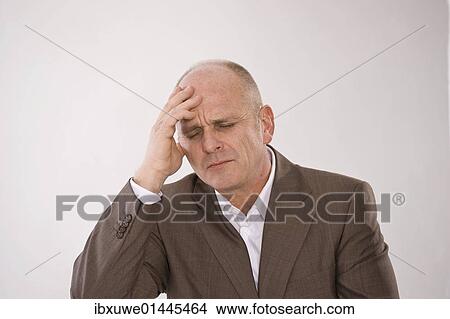Stressed out man View Large Photo Image Picture - Stressed out man. Fotosearch