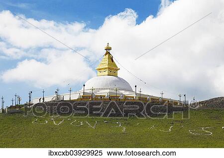 Stock Photography - "Stupa in Amarbayasgalant Monastery, Selenge Aimag, Mongolia, Asia". Fotosearch