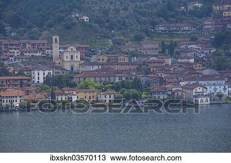 "Sulzano on Lake Iseo and Lake Iseo, Monte Isola, Peschiera Maraglio, Brescia, Italy, Europe" View Large Photo Image Stock Image - "Sulzano on Lake Iseo and Lake Iseo, Monte Isola, Peschiera Maraglio, Brescia, Italy, Europe". Fotosearch