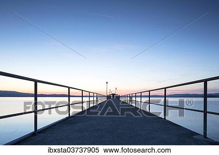 "Summer evening mood, boat pier on Lake Constance, Lake Constance, Mannenbach, Canton of Thurgau, Switzerland, Europe" View Large Photo Image Stock Photography - "Summer evening mood, boat pier on Lake Constance, Lake Constance, Mannenbach, Canton of Thurgau, Switzerland, Europe". Fotosearch