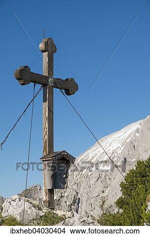 "Summit cross on Mt Brettgabel, 1. 805m, Berchtesgaden, Upper Bavaria, Bavaria, Germany, Europe" View Large Photo Image Picture - "Summit cross on Mt Brettgabel, 1. 805m, Berchtesgaden, Upper Bavaria, Bavaria, Germany, Europe". Fotosearch