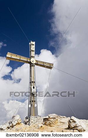"Summit cross on the summit of Sasshongher Mountain above Corvara, Puez Group, Puez Odle Nature Park, Dolomites, Alto Adige, Italy, Europe" View Large Photo Image Stock Photo - "Summit cross on the summit of Sasshongher Mountain above Corvara, Puez Group, Puez Odle Nature Park, Dolomites, Alto Adige, Italy, Europe". Fotosearch
