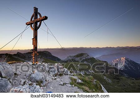"Summit of Hochiss Mountain in Rofan, Maurach, Tyrol, Austria, Europe" View Large Photo Image Stock Image - "Summit of Hochiss Mountain in Rofan, Maurach, Tyrol, Austria, Europe". Fotosearch