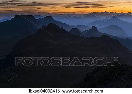 "Sunrise above the Montafon mountains, Gargellen, Montafon, Vorarlberg, Austria, Europe" View Large Photo Image Stock Photography - "Sunrise above the Montafon mountains, Gargellen, Montafon, Vorarlberg, Austria, Europe". Fotosearch