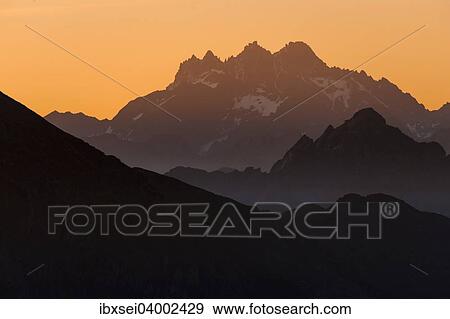 "Sunrise above the Silvretta, Gargellen, Montafon, Vorarlberg, Austria, Europe" View Large Photo Image Stock Photo - "Sunrise above the Silvretta, Gargellen, Montafon, Vorarlberg, Austria, Europe". Fotosearch