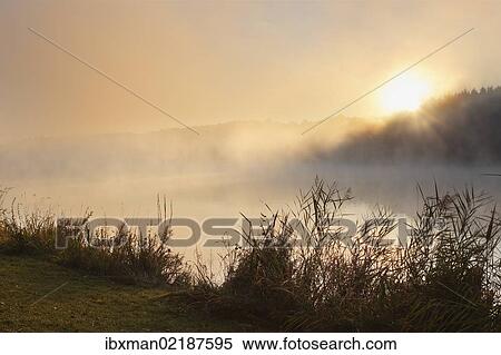 "Sunrise at Lake Ellertshaeuser, Stadtlauringen, Schweinfurter Land district, Lower Franconia, Franconia, Bavaria, Germany, Europe" View Large Photo Image Stock Photography - "Sunrise at Lake Ellertshaeuser, Stadtlauringen, Schweinfurter Land district, Lower Franconia, Franconia, Bavaria, Germany, Europe". Fotosearch