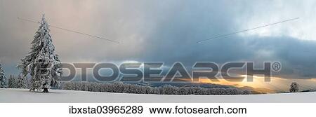 "Sunset after a snowfall on the Kandel, Black Forest, Baden-Wuerttemberg, Germany, Europe" View Large Photo Image Stock Photo - "Sunset after a snowfall on the Kandel, Black Forest, Baden-Wuerttemberg, Germany, Europe". Fotosearch