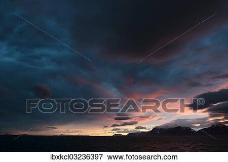 "Sunset at Isfjorden, near Festningen, Kapp Linne, Nordenskiold-Land, Spitsbergen Island, Svalbard Archipelago, Svalbard and Jan Mayen, Norway, Europe" View Large Photo Image Stock Photo - "Sunset at Isfjorden, near Festningen, Kapp Linne, Nordenskiold-Land, Spitsbergen Island, Svalbard Archipelago, Svalbard and Jan Mayen, Norway, Europe". Fotosearch