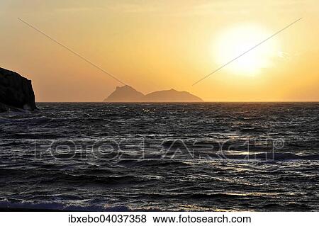 "Sunset, bay, Matala beach, Matala, Crete, Greece, Europe" View Large Photo Image Stock Photo - "Sunset, bay, Matala beach, Matala, Crete, Greece, Europe". Fotosearch