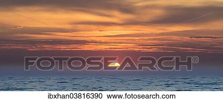 "Sunset on the Baltic sea in the Gulf of Riga, Latvia, Europe" View Large Photo Image Stock Image - "Sunset on the Baltic sea in the Gulf of Riga, Latvia, Europe". Fotosearch