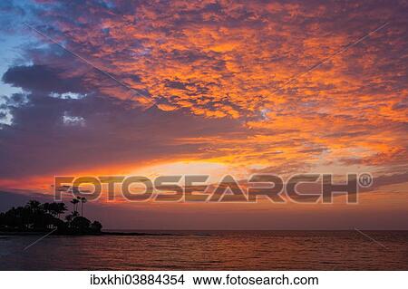 "Sunset on the Kohala Coast, Big Island, Hawaii, United States, North America" View Large Photo Image Picture - "Sunset on the Kohala Coast, Big Island, Hawaii, United States, North America". Fotosearch