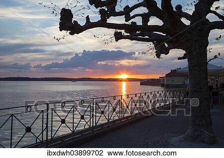 "Sunset over Lake Constance, Meersburg, Baden-Wurttemberg, Germany, Europe" View Large Photo Image Stock Image - "Sunset over Lake Constance, Meersburg, Baden-Wurttemberg, Germany, Europe". Fotosearch