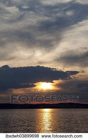 "Sunset over Lake Constance, Meersburg, Baden-Wurttemberg, Germany, Europe" View Large Photo Image Stock Photo - "Sunset over Lake Constance, Meersburg, Baden-Wurttemberg, Germany, Europe". Fotosearch