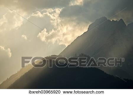 "Sunset over Mt Bettelwurf, Karwendel Range, Tyrol, Austria, Europe" View Large Photo Image Stock Image - "Sunset over Mt Bettelwurf, Karwendel Range, Tyrol, Austria, Europe". Fotosearch