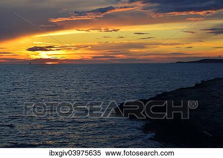"Sunset over the Adriatic Sea, Cape Kamenjak, Premantura, Istria, Croatia, Europe" View Large Photo Image Stock Photography - "Sunset over the Adriatic Sea, Cape Kamenjak, Premantura, Istria, Croatia, Europe". Fotosearch