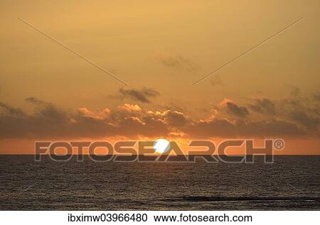 "Sunset over the sea in El Golfo, Lanzarote, Canary Islands, Spain, Europe" View Large Photo Image Stock Image - "Sunset over the sea in El Golfo, Lanzarote, Canary Islands, Spain, Europe". Fotosearch