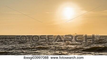 "Sunset over the sea off? Çï? ÇïSylt, Schleswig-Holstein, Germany, Europe" View Large Photo Image Stock Photo - "Sunset over the sea off? Çï? ÇïSylt, Schleswig-Holstein, Germany, Europe". Fotosearch