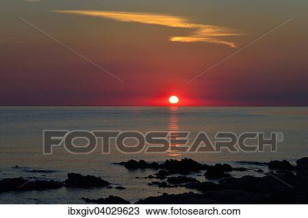 "Sunset over the sea, San Teodoro, Province of Olbia-Tempio, Sardinia, Italy, Europe" View Large Photo Image Stock Image - "Sunset over the sea, San Teodoro, Province of Olbia-Tempio, Sardinia, Italy, Europe". Fotosearch