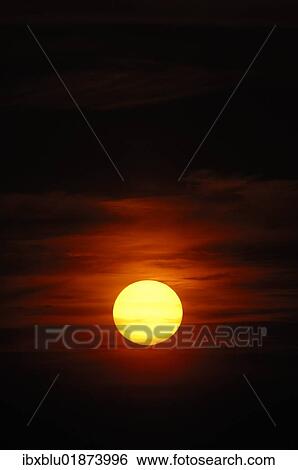 Sunset View Large Photo Image Stock Photograph - Sunset. Fotosearch
