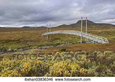 "Suspension bridge, Vindelfjallen, Vasterbotten County, Sweden, Europe" View Large Photo Image Stock Photograph - "Suspension bridge, Vindelfjallen, Vasterbotten County, Sweden, Europe". Fotosearch