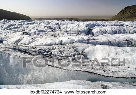 "Svinafellsjoekull glacier tongue, Skaftafell National Park, Austurland, eastern Iceland, Iceland, Europe" View Large Photo Image Picture - "Svinafellsjoekull glacier tongue, Skaftafell National Park, Austurland, eastern Iceland, Iceland, Europe". Fotosearch