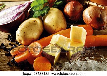 Stock Image - "Swede, carrots, onions". Fotosearch