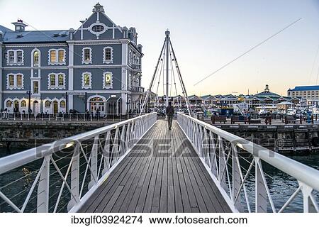 "Swing Bridge and African Trading Post, Victoria and Alfred Waterfront, Cape Town, Western Cape, South Africa, Africa" View Large Photo Image Picture - "Swing Bridge and African Trading Post, Victoria and Alfred Waterfront, Cape Town, Western Cape, South Africa, Africa". Fotosearch