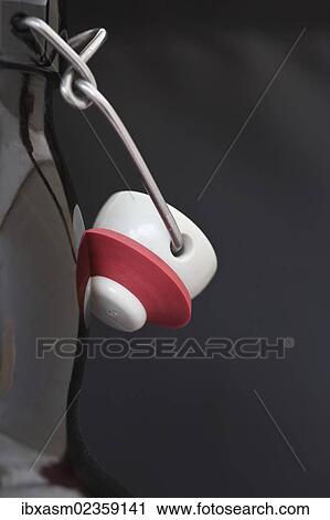 Swing top on a beer bottle View Large Photo Image Stock Image - Swing top on a beer bottle. Fotosearch