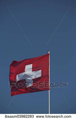 Swiss flag View Large Photo Image Stock Image - Swiss flag. Fotosearch