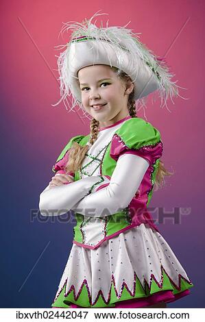 "Tanzmariechen, dancing girl in Rhenish carnival" View Large Photo Image Stock Photo - "Tanzmariechen, dancing girl in Rhenish carnival". Fotosearch