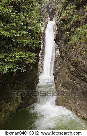"Tatzelwurm Waterfall, lower level, Oberaudorf, Mangfall Mountains, Upper Bavaria, Bavaria, Germany, Europe" View Large Photo Image Stock Image - "Tatzelwurm Waterfall, lower level, Oberaudorf, Mangfall Mountains, Upper Bavaria, Bavaria, Germany, Europe". Fotosearch